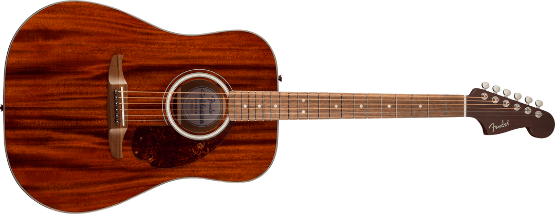 Fender California Deluxe Redondo Mahogany, Walnut Fingerboard, Natural
