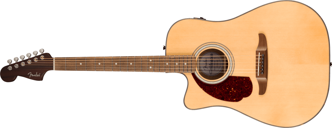 Fender California Deluxe Redondo Left-Handed CE, Walnut Fingerboard, Natural