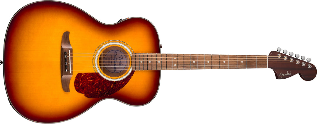 Fender California Deluxe Monterey E, Walnut Fingerboard, Honey Sunburst