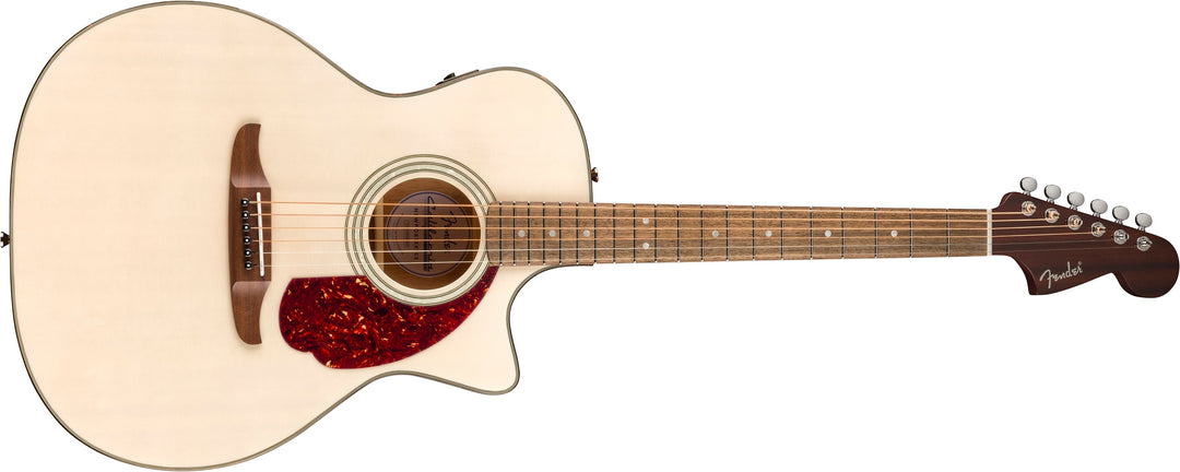 Fender California Deluxe Newporter CE, Walnut Fingerboard, White Blonde