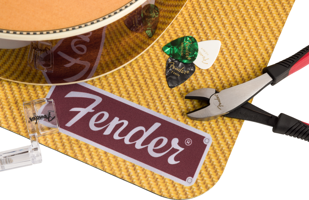 Station de travail Fender Work Mat, Tweed 