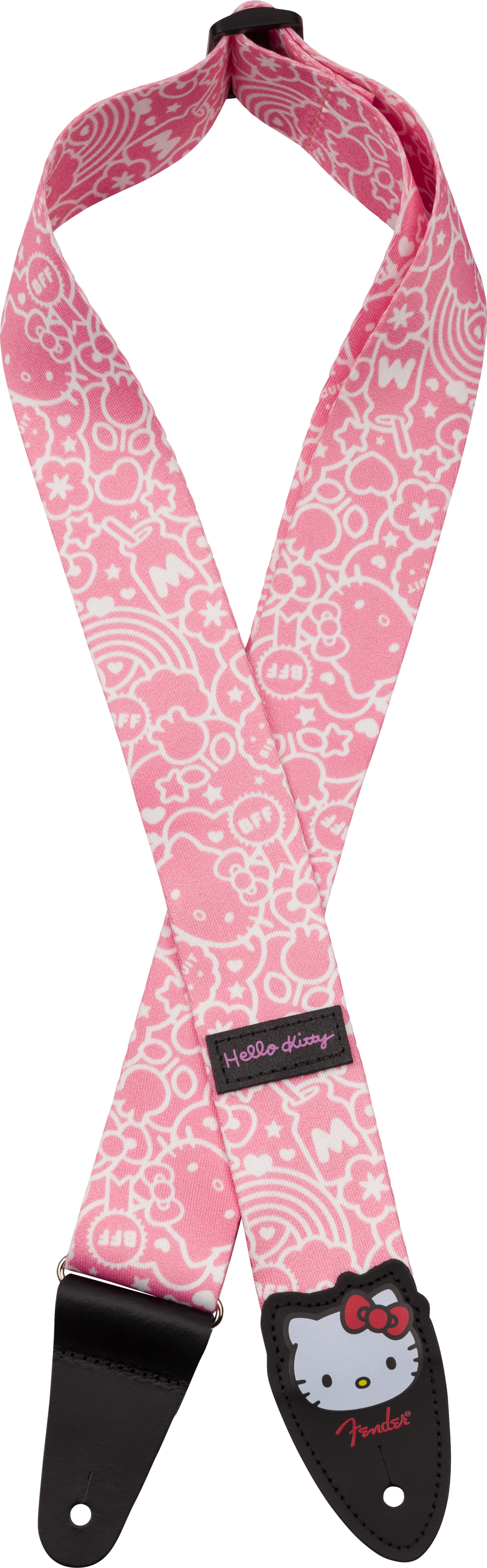 Fender x Hello Kitty Polyester Strap, Pink