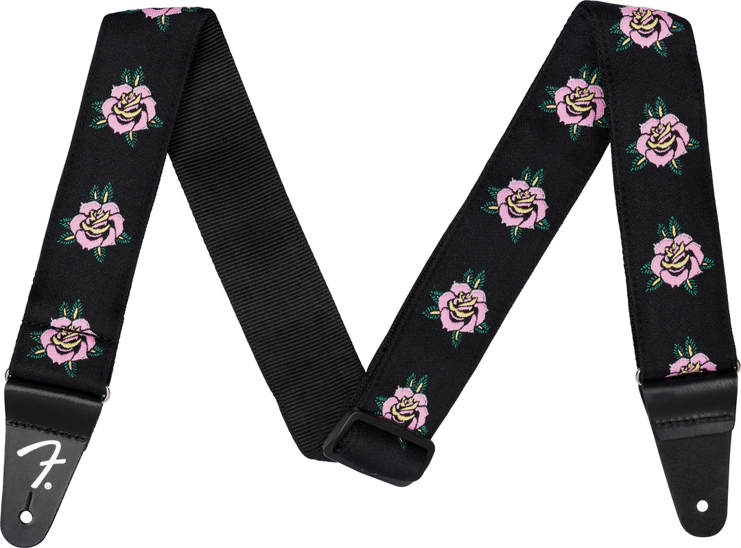Fender Rose Strap, Pink, 2"