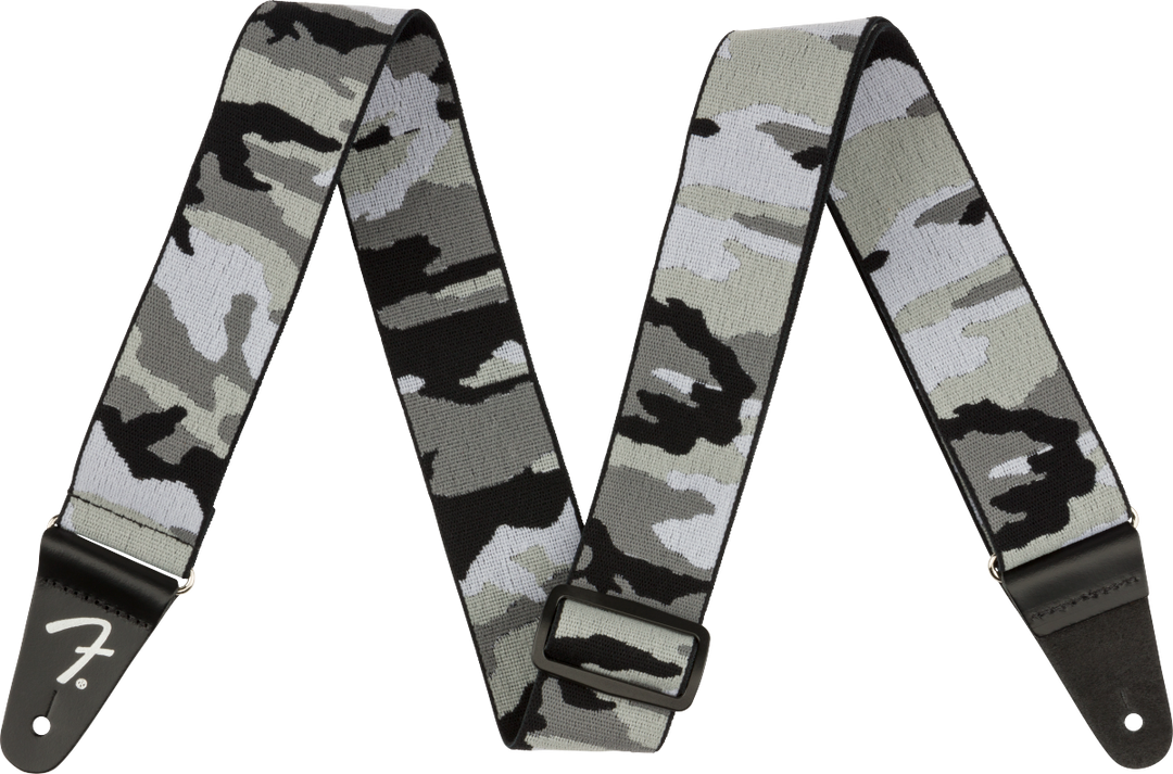 Fender WeighLess 2" Camo Strap, Winter