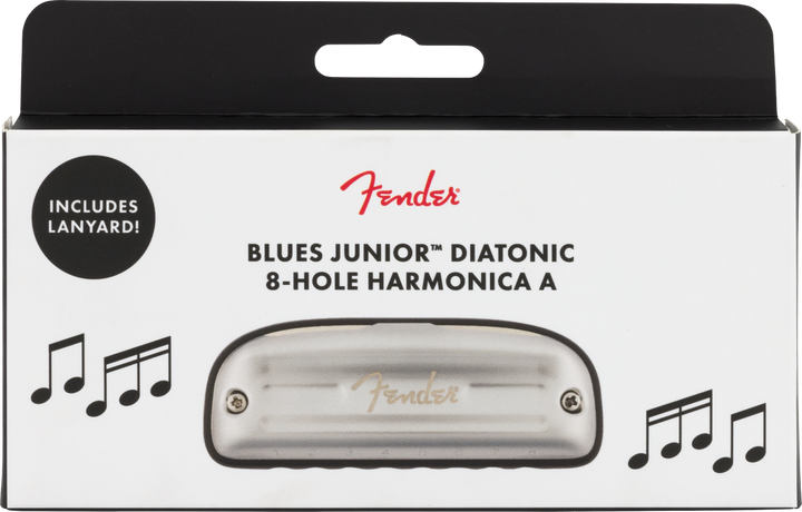 Fender Blues Junior Diatonic 8-Hole Harmonica, Key of A