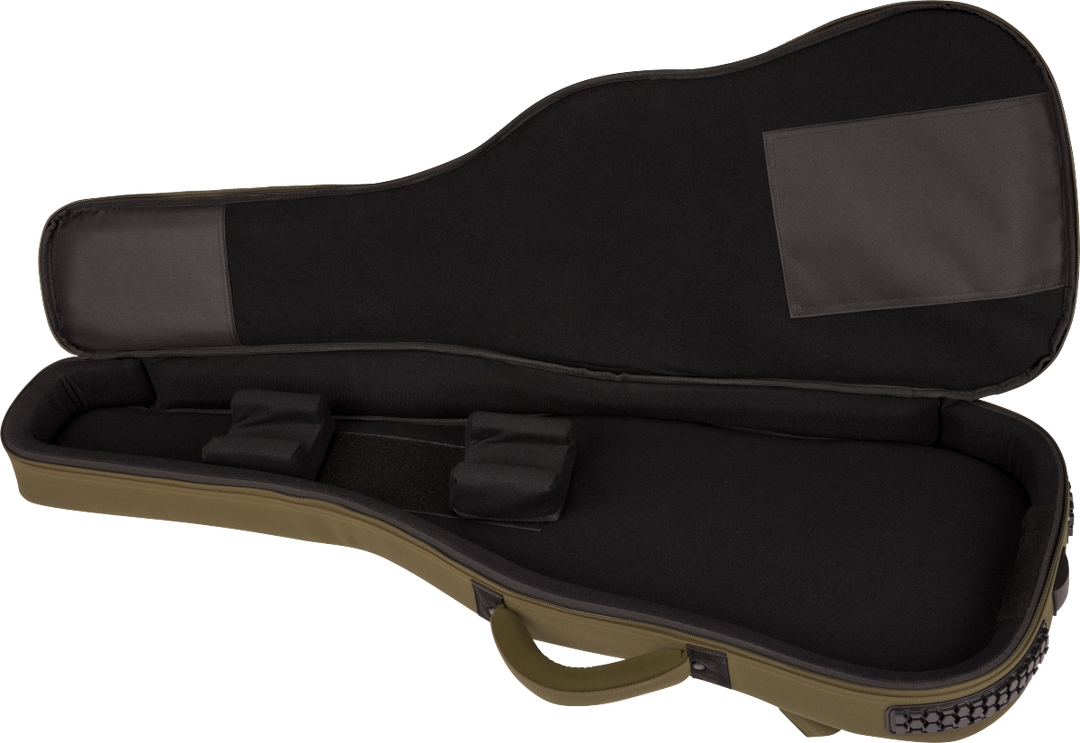 Fender Troubadour Electric Guitar Gig Bag, Olive