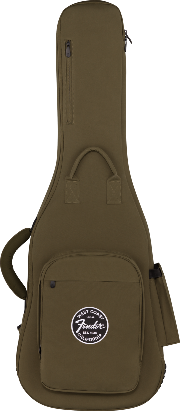 Fender Troubadour Electric Guitar Gig Bag, Olive