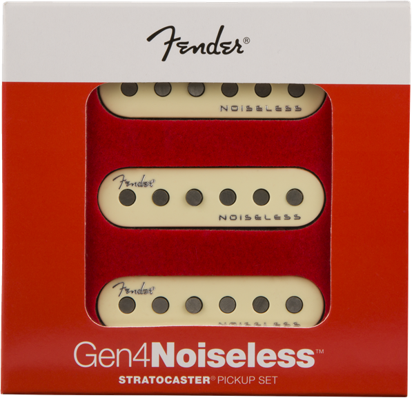 Fender Gen 4 Noiseless Stratocaster Pickups, Set