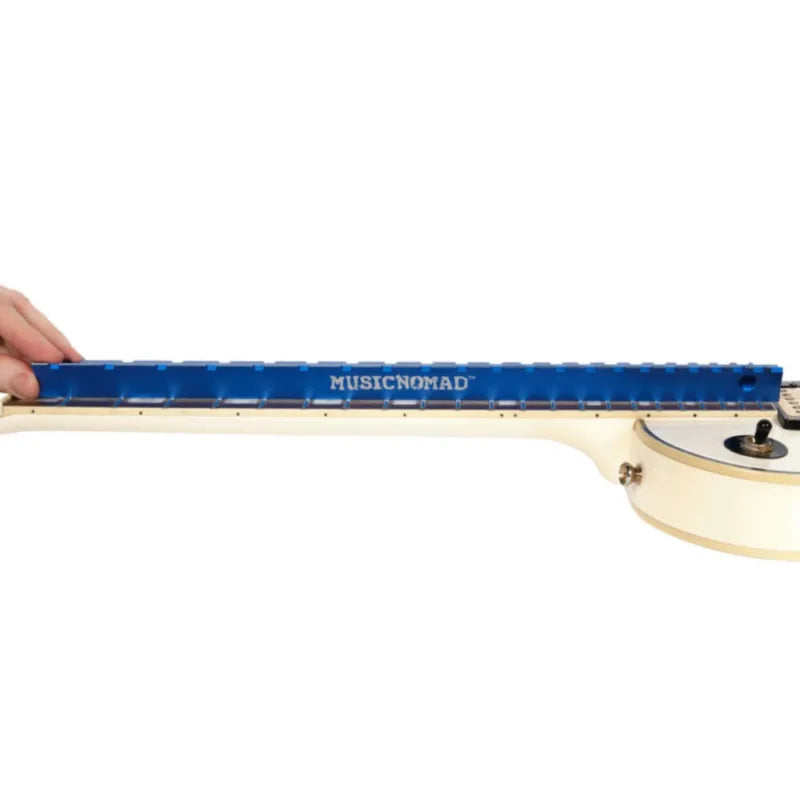 MusicNomad Tri-Beam 3 ‘n 1 Dual Notched Straightedge &amp; Precision Straightedge