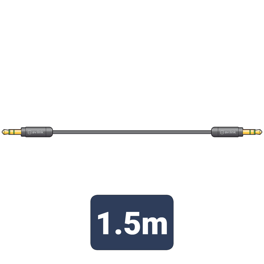 AV Link 3.5mm Mini-Jack Lead, 1.5m