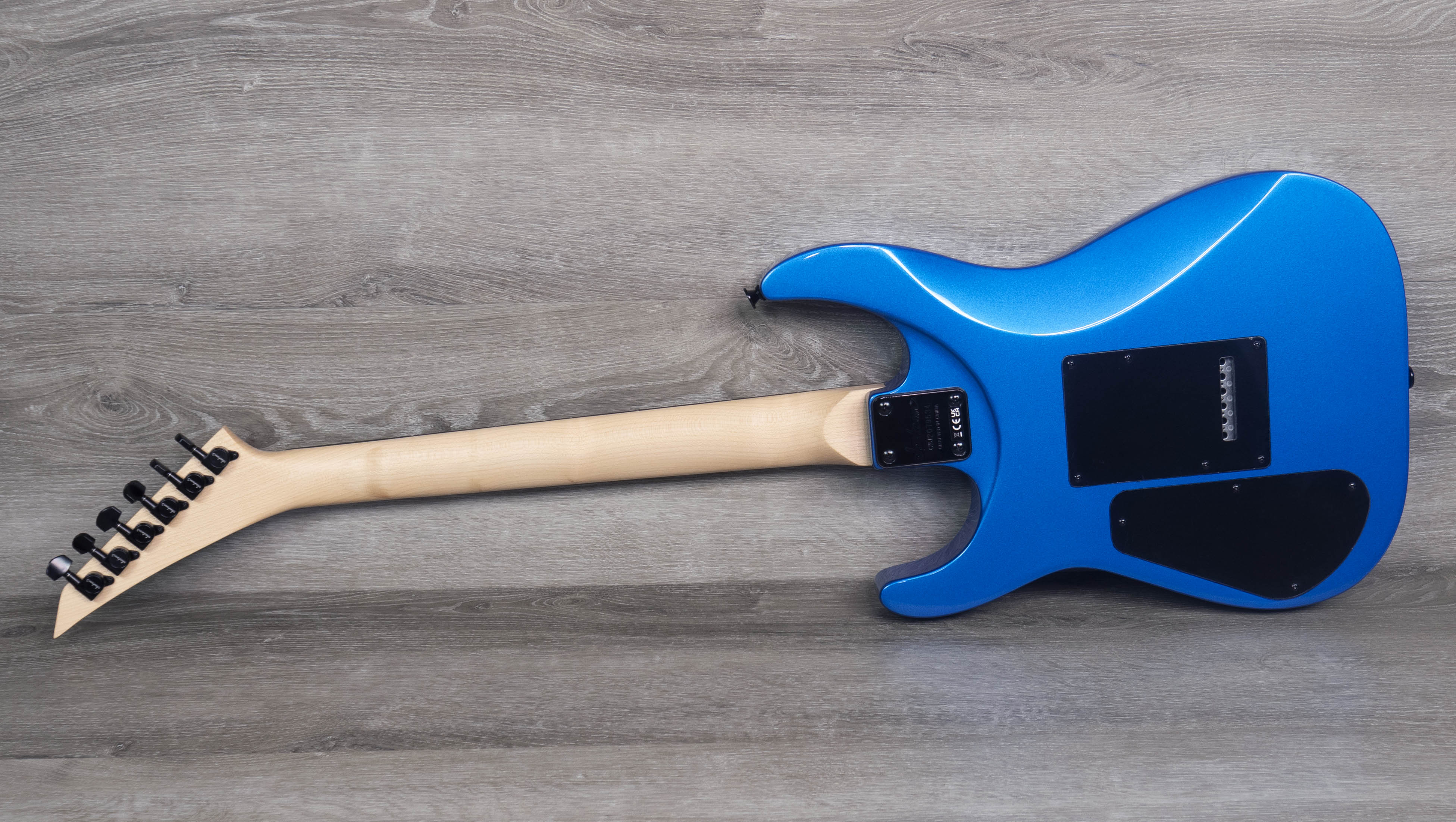 Jackson JS Series Dinky JS12, Amaranth Fingerboard, Metallic Blue