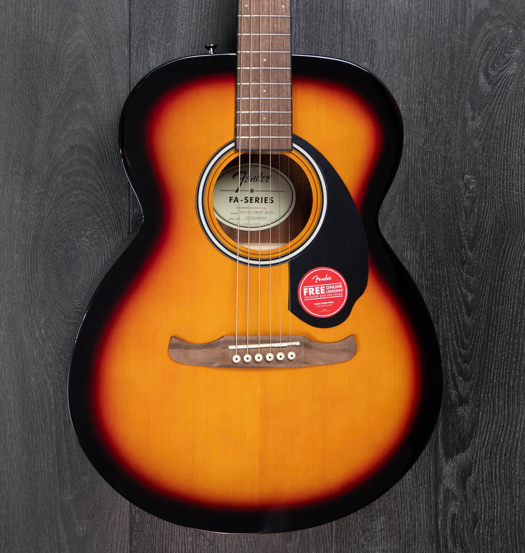 Fender Limited Edition FA-135 Concert, Walnut Fingerboard, Sunburst