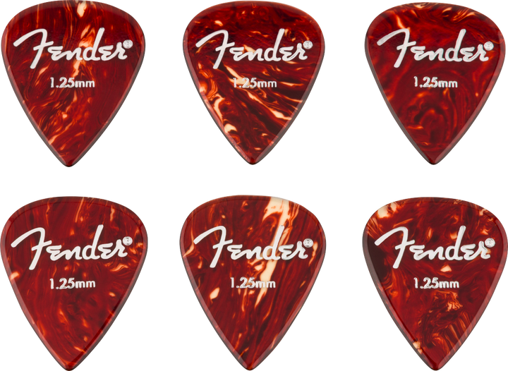 Fender Aero Acrylic Picks, 6-Pack
