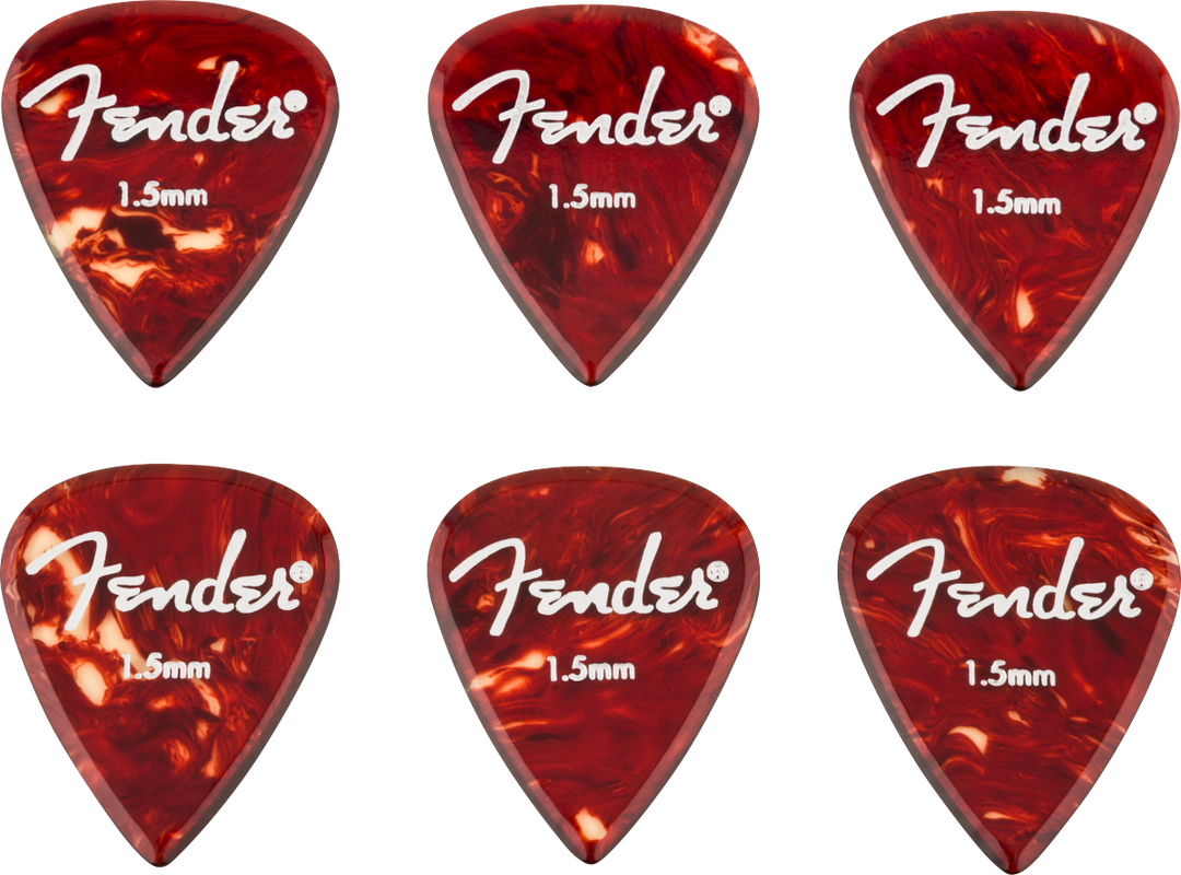 Fender Aero Acrylic Picks, 6-Pack