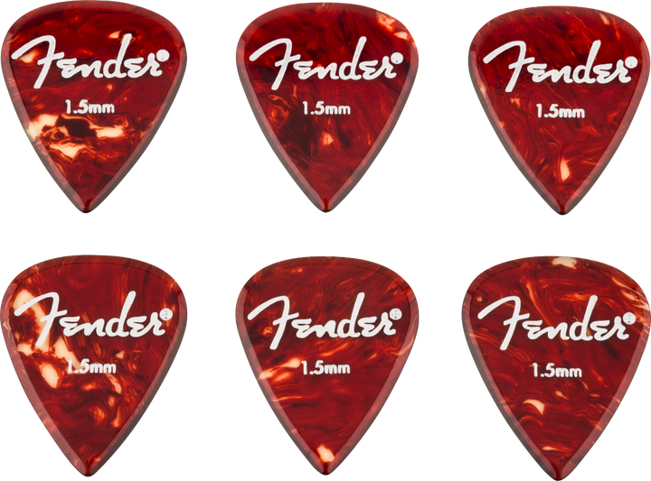 Fender Aero Acrylic Picks, 6-Pack
