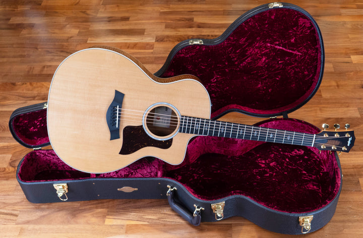 Taylor 214ce-K DLX Koa Grand Auditorium Acoustic-Electric Guitar