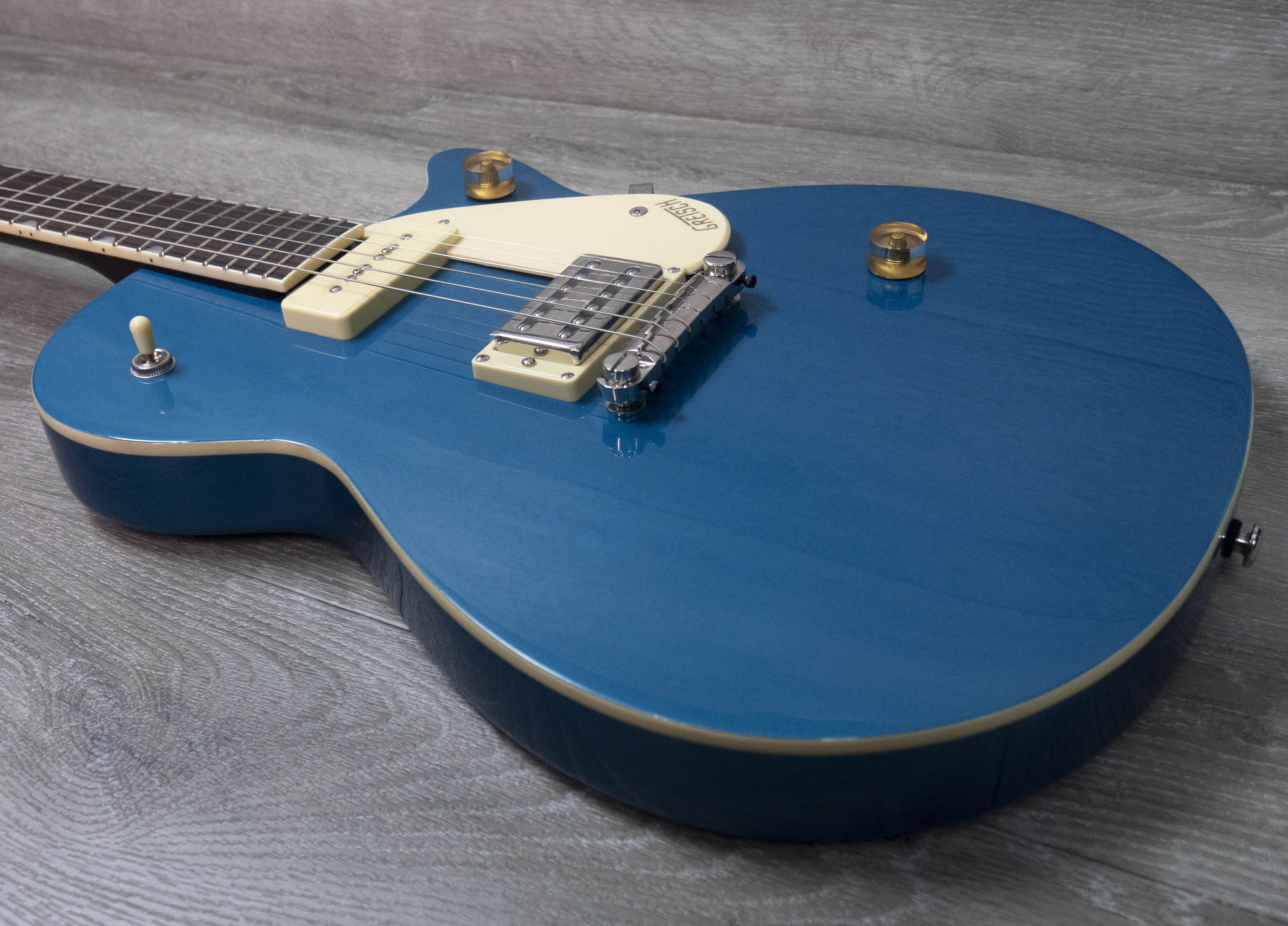 Gretsch G2215-P90 Streamliner Jr Jet, Ocean Turquoise – A