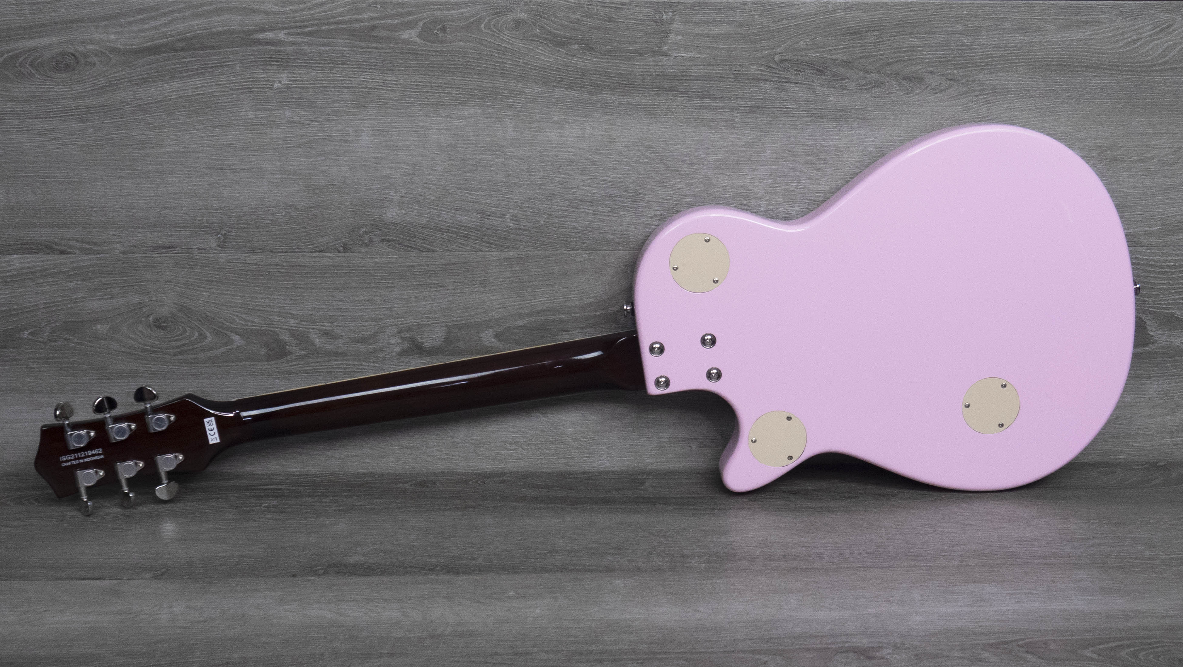 Gretsch G2215-P90 Streamliner Jr Jet, Shell Pink – A Strings
