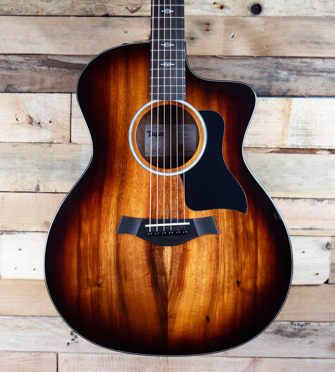 Taylor 224ce-K DLX Koa Grand Auditorium Acoustic-Electric Guitar