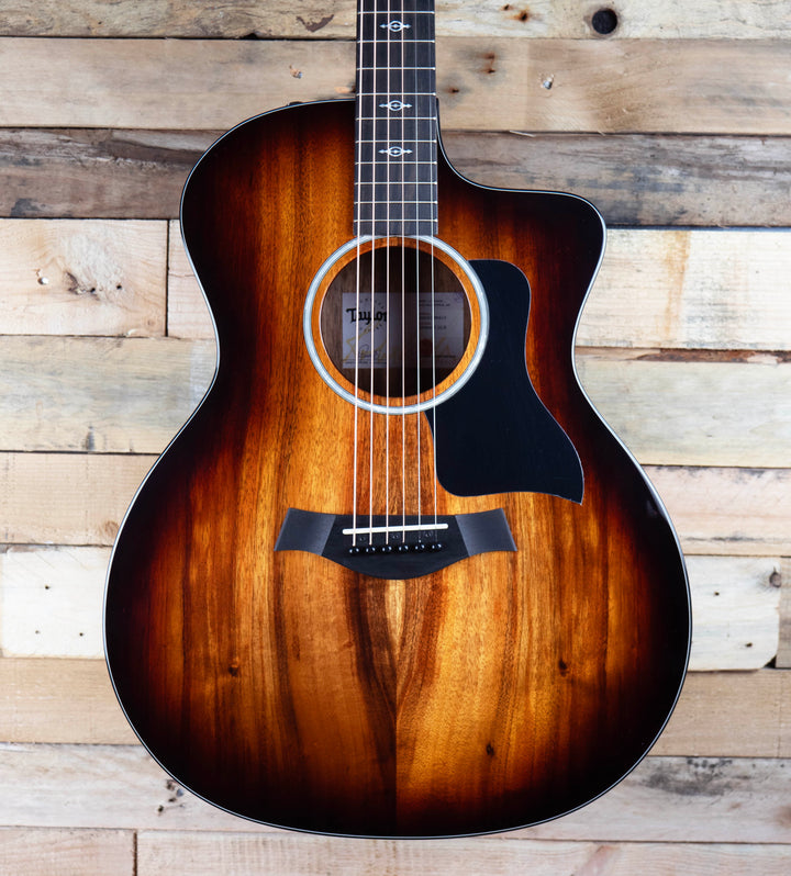 Taylor 224ce-K DLX Koa Grand Auditorium Acoustic-Electric Guitar