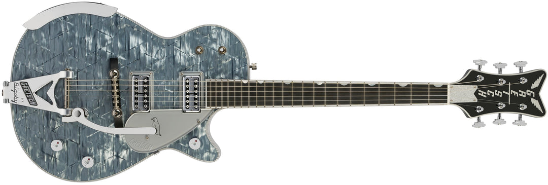 Gretsch G6134T-58 Limited Edition Penguin with String-Thru Bigsby, Ebony Fingerboard, Light Blue Pearl