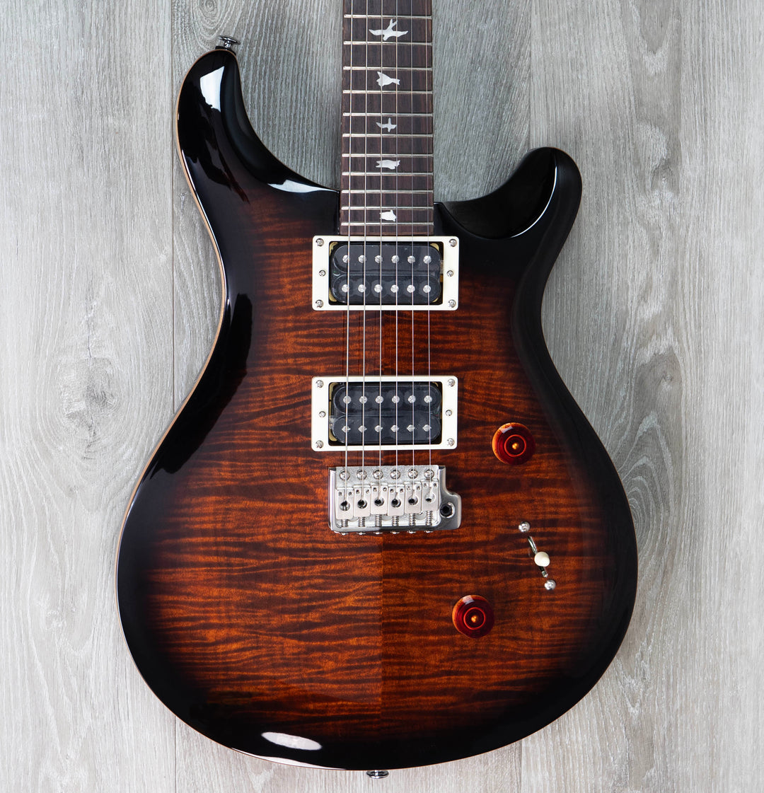 PRS SE Custom 24, Black Goldburst