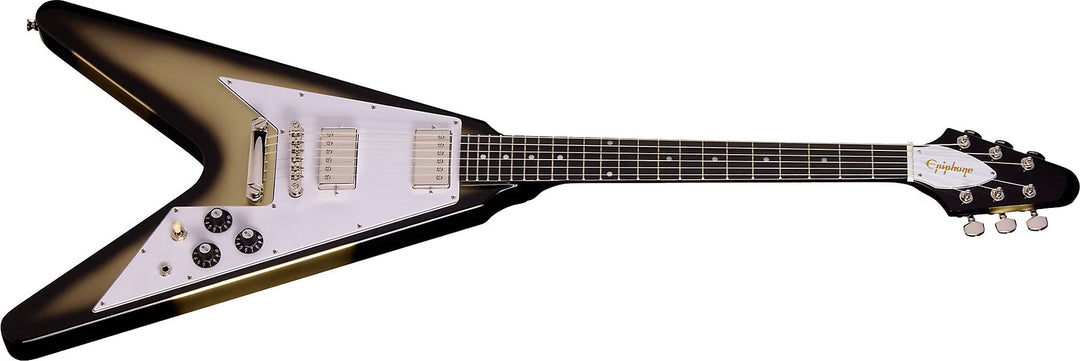 Epiphone Flying V 70s, Silver Burst