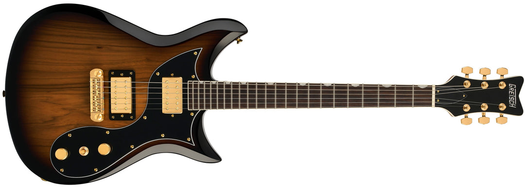 Gretsch Limited Edition Electromatic Black Limba CVT, Rosewood Fingerboard, Sunburst
