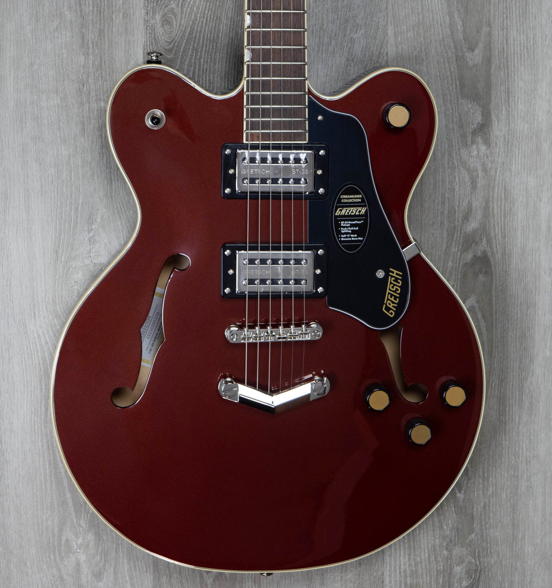 Gretsch G2622 Streamliner Center Block Double-Cut with V-Stoptail, Laurel Fingerboard, Broad’Tron BT-3S Pickups, Copper Metallic