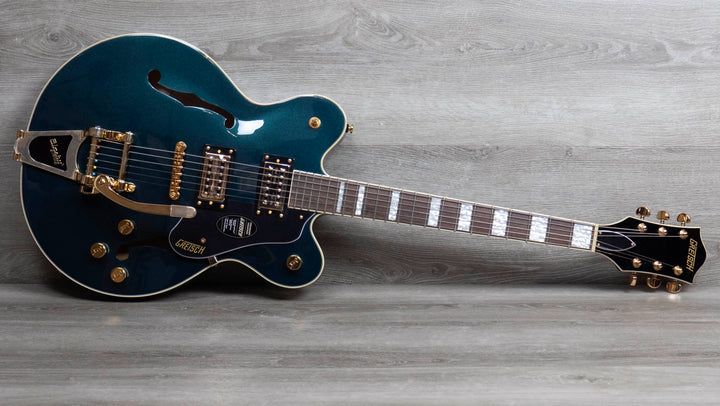 Gretsch Limited Edition G2622TG Streamliner Center Block Double-Cut with Bigsby, Laurel Fingerboard, Broad’Tron BT-3S Pickups, Midnight Sapphire