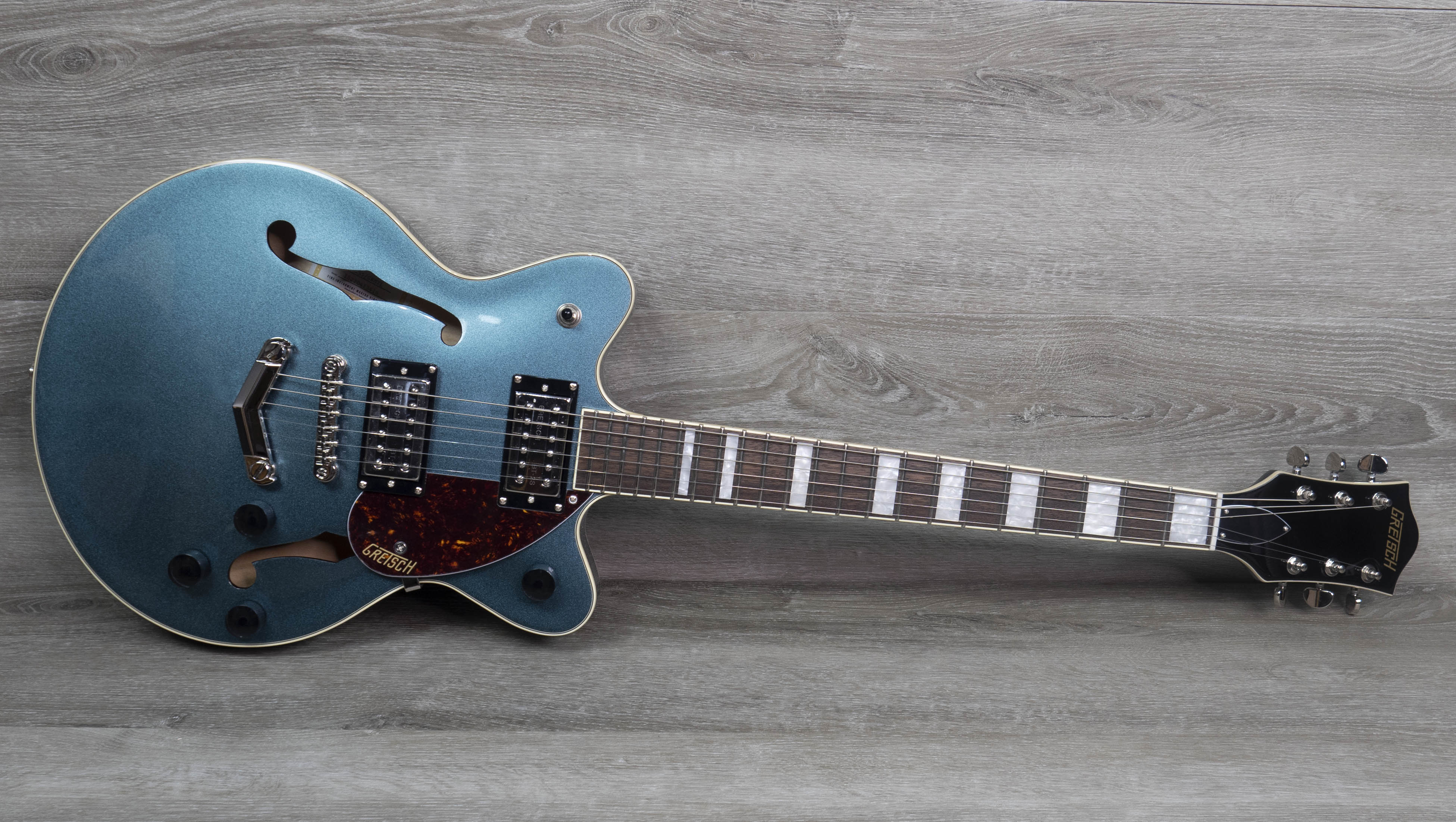 Gretsch G2655 Streamliner Center Block Jr. with V-Stoptail, Laurel  Fingerboard, BroadTron BT-2S Pickups, Gunmetal