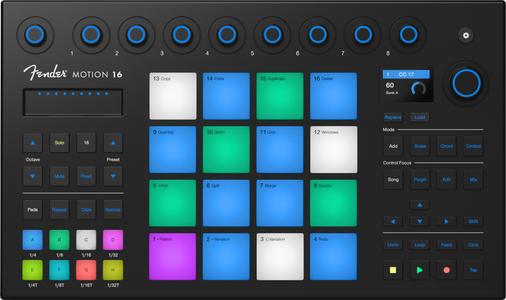 Fender Motion 16 Studio Controller
