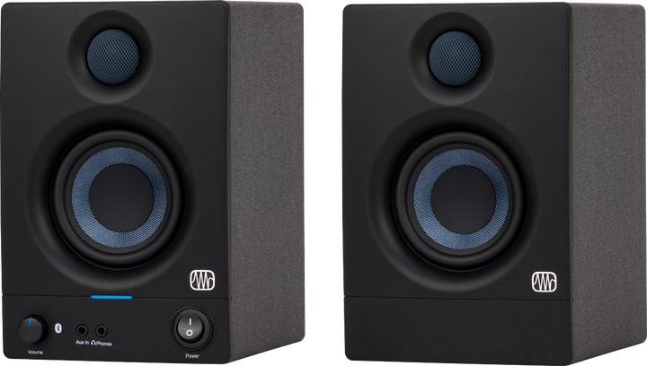 Monitores de estudio activos PreSonus Eris E3.5BT de segunda generación con Bluetooth, emparejamiento