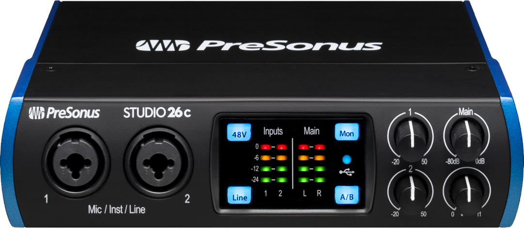 PreSonus Studio 26c Audio USB-C Interface