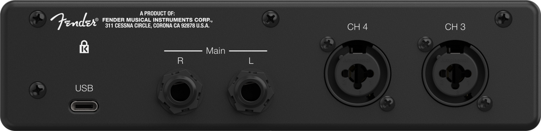 Fender Quantum LT 4 USB-C Audio Interface