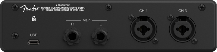 Fender Quantum LT 4 USB-C Audio Interface