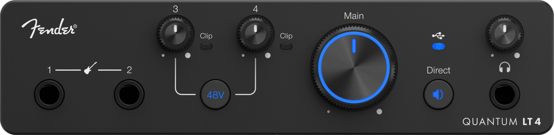 Fender Quantum LT 4 USB-C Audio Interface