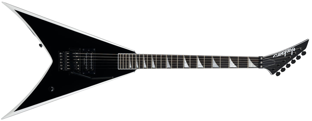 Jackson Pro Series Signature Wes Borland King V KV - Black With White Bevels
