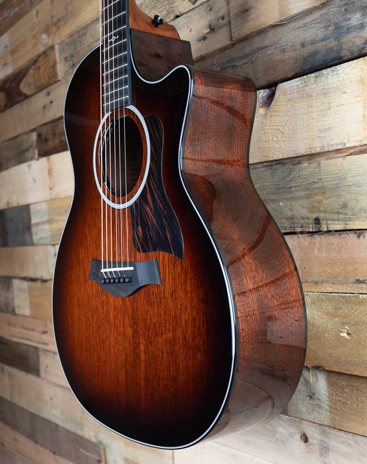 Taylor 324ce Next Generation Grand Auditorium Acoustic-Electric Guitar – Tropical Mahogany