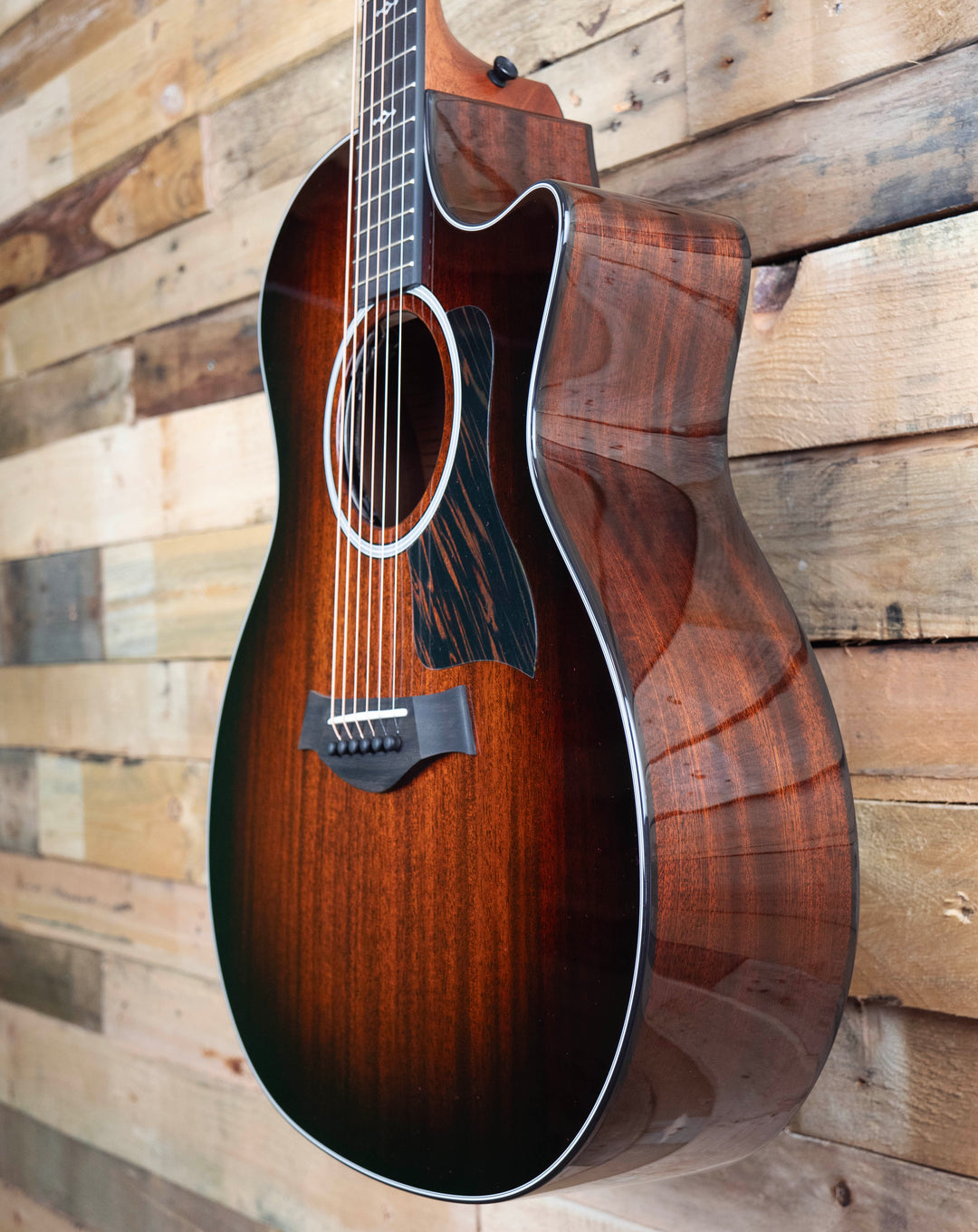 Taylor 324ce Next Generation Grand Auditorium Acoustic-Electric Guitar – Tropical Mahogany