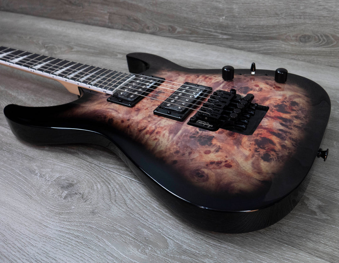 Jackson JS Series Dinky JS32 DKAP, Amaranth Fingerboard, Transparent B ...