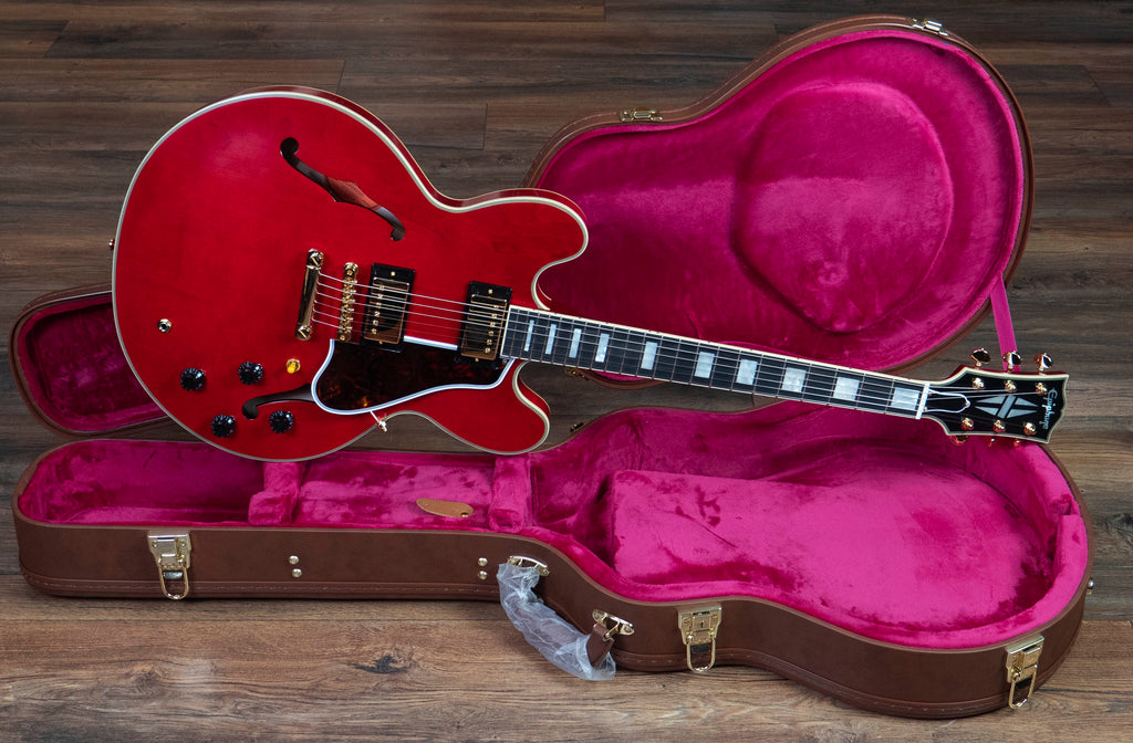 Epiphone Inspired by Gibson 1959 ES-355, Cherry Red – A Strings