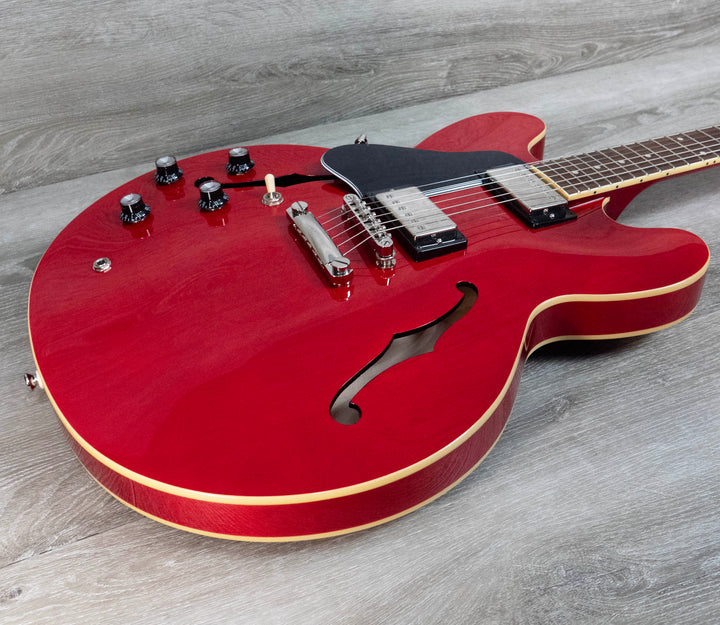 Epiphone ES-335 pour gaucher, cerisier