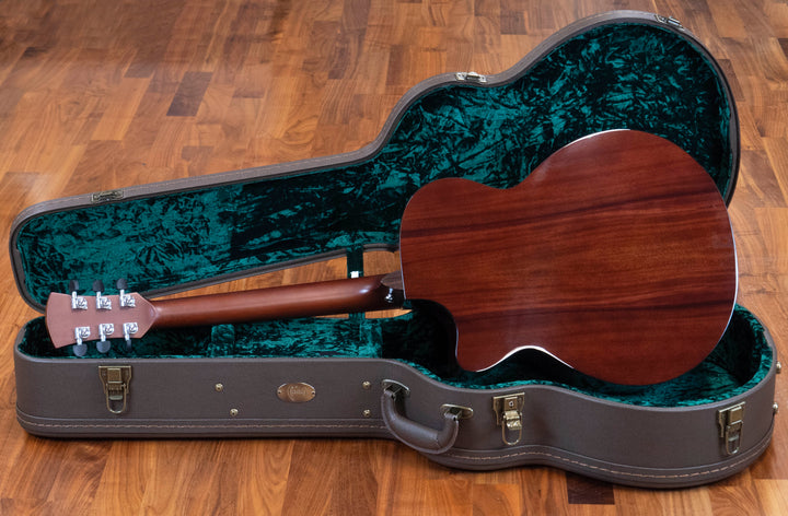 Faith Classic Burst Venus Electro-Acoustic, 45mm Nut, All Solid, Red Cedar Top, Mahogany Back