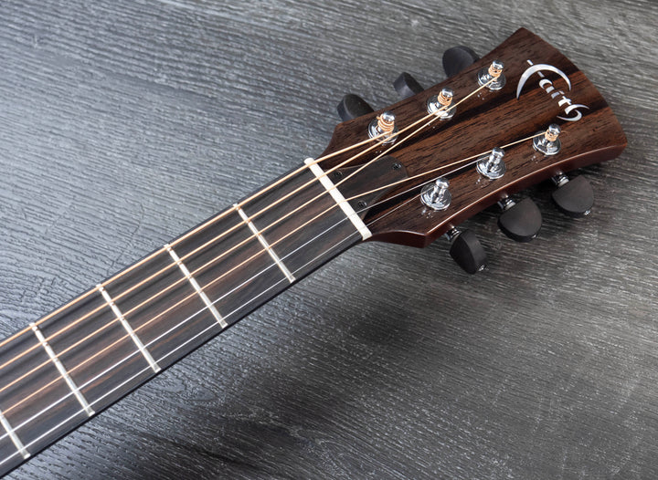Faith Classic Burst Venus Electro-Acoustic, 45mm Nut, All Solid, Red Cedar Top, Mahogany Back