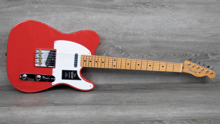 Fender Vintera 50s Telecaster, Maple Fingerboard, Fiesta Red