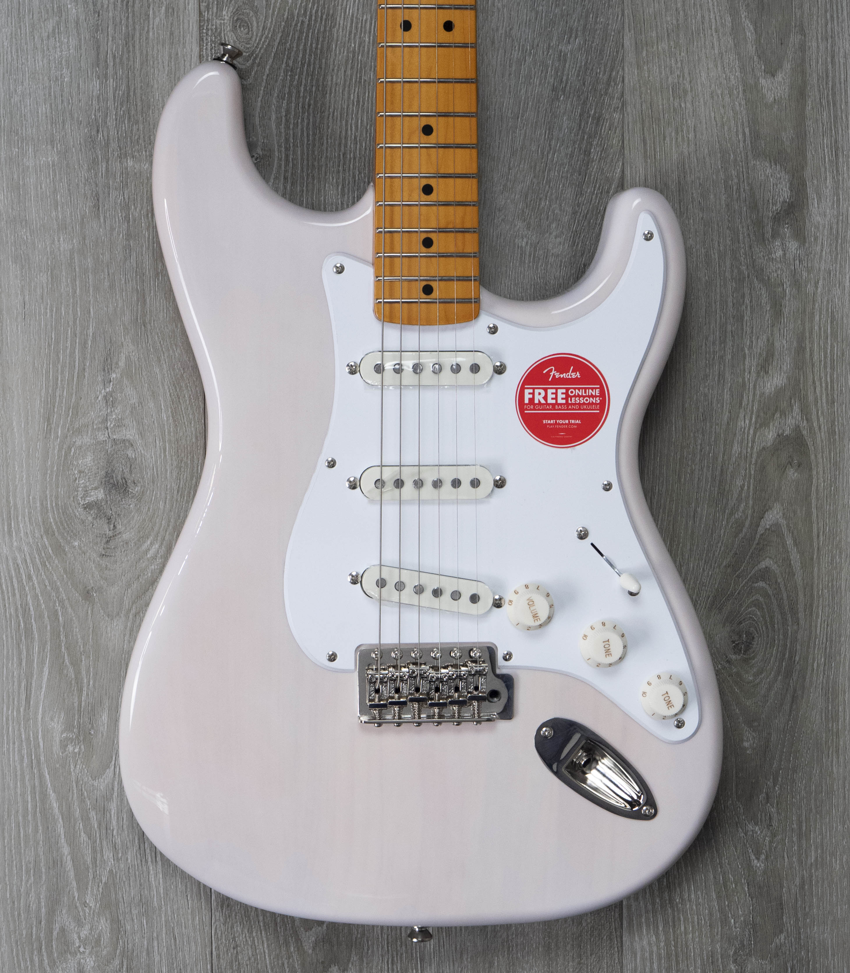 Squier Classic Vibe 50s Stratocaster, Maple Fingerboard, White