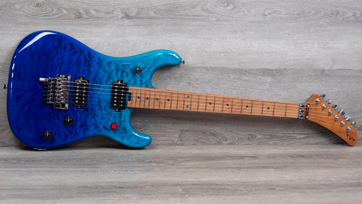 EVH 5150 Series Deluxe QM, Baked Maple, Pacific Drift