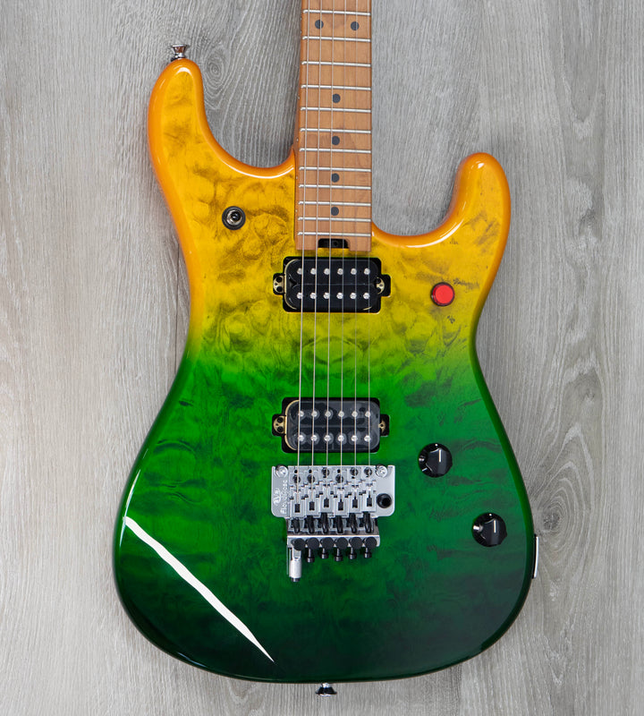 EVH 5150 Series Deluxe QM, Baked Maple, Limeade Zest