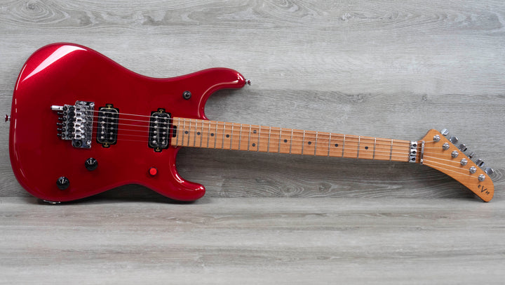 EVH 5150 Series Deluxe, Baked Maple, Candy Apple Red Metallic